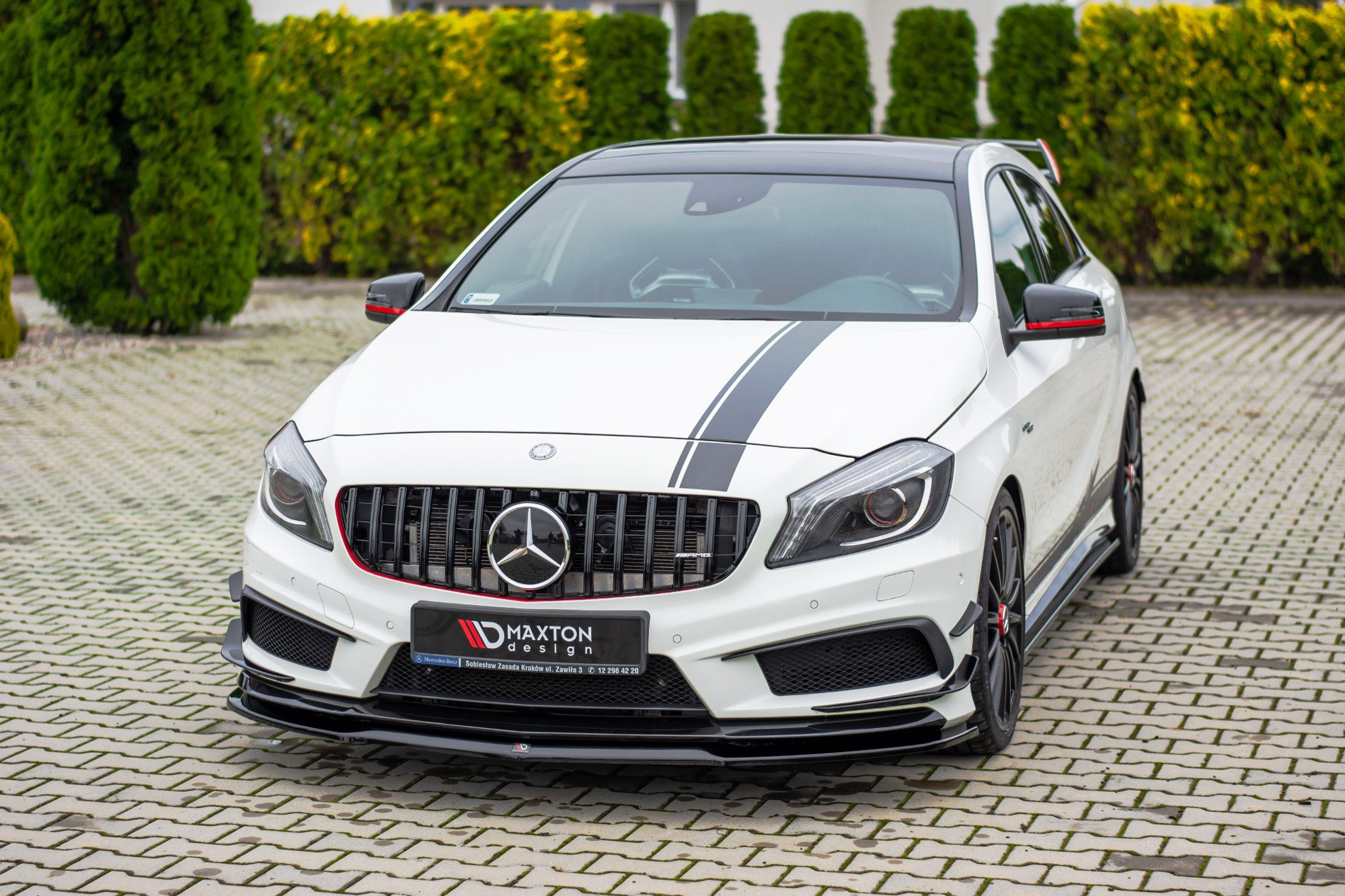 Etusplitteri Mercedes A45 AMG W176, Maxton-2