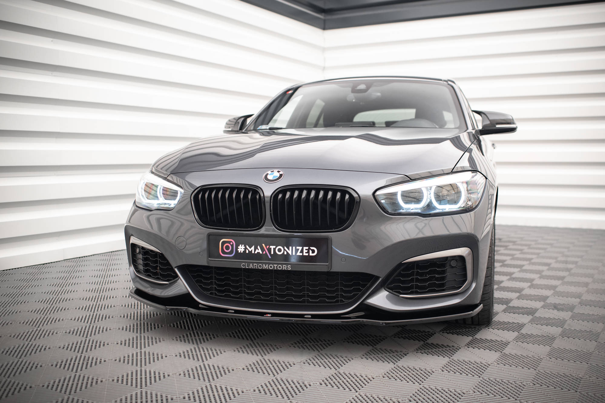 Etusplitteri (V1) BMW 1 F20/F21 M-Power FACELIFT, Maxton
