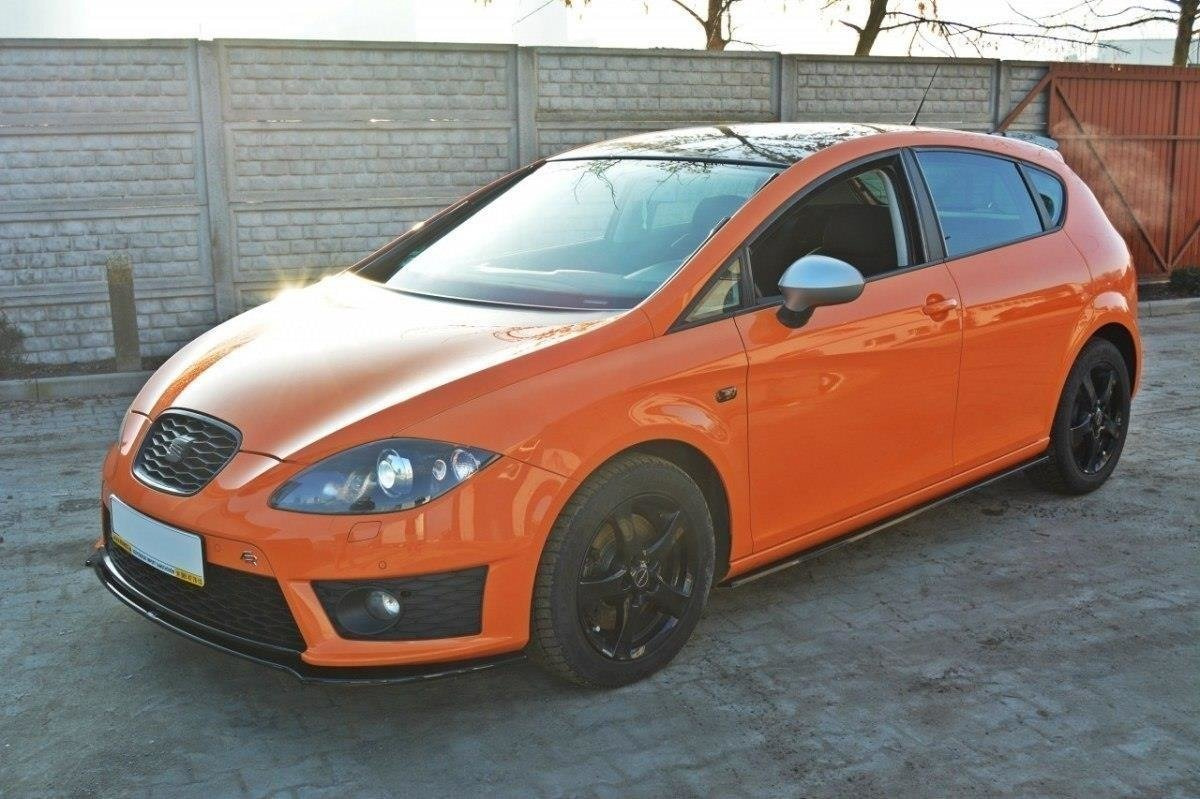 Etusplitteri (V2) SEAT LEON MK2 CUPRA / FR (FACELIFT), Maxton