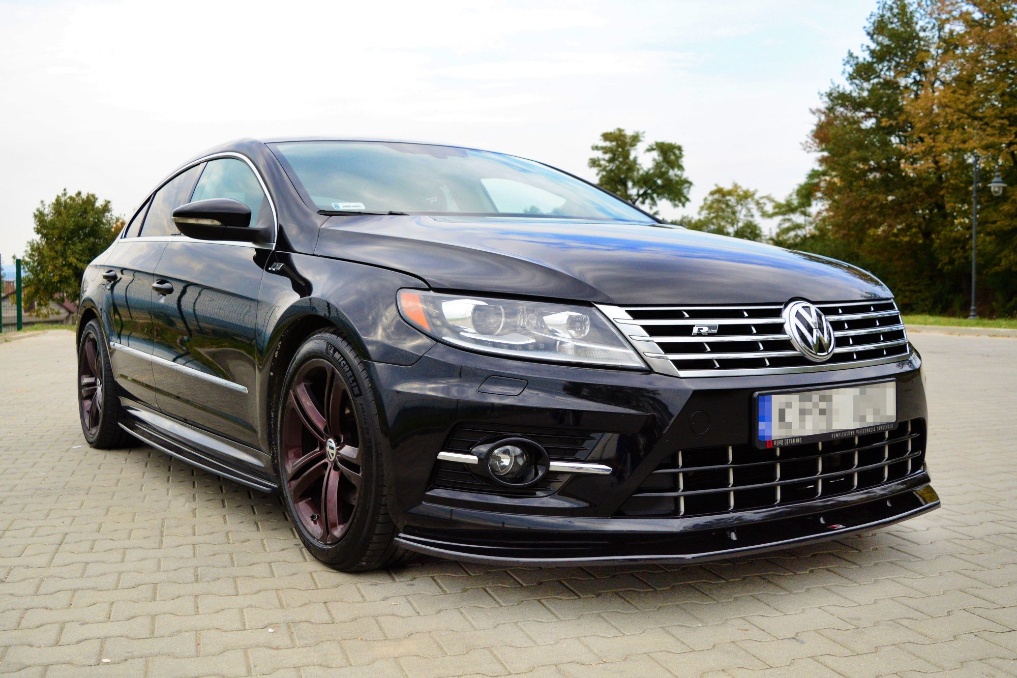 Etusplitteri VOLKSWAGEN CC R-LINE, Maxton-3