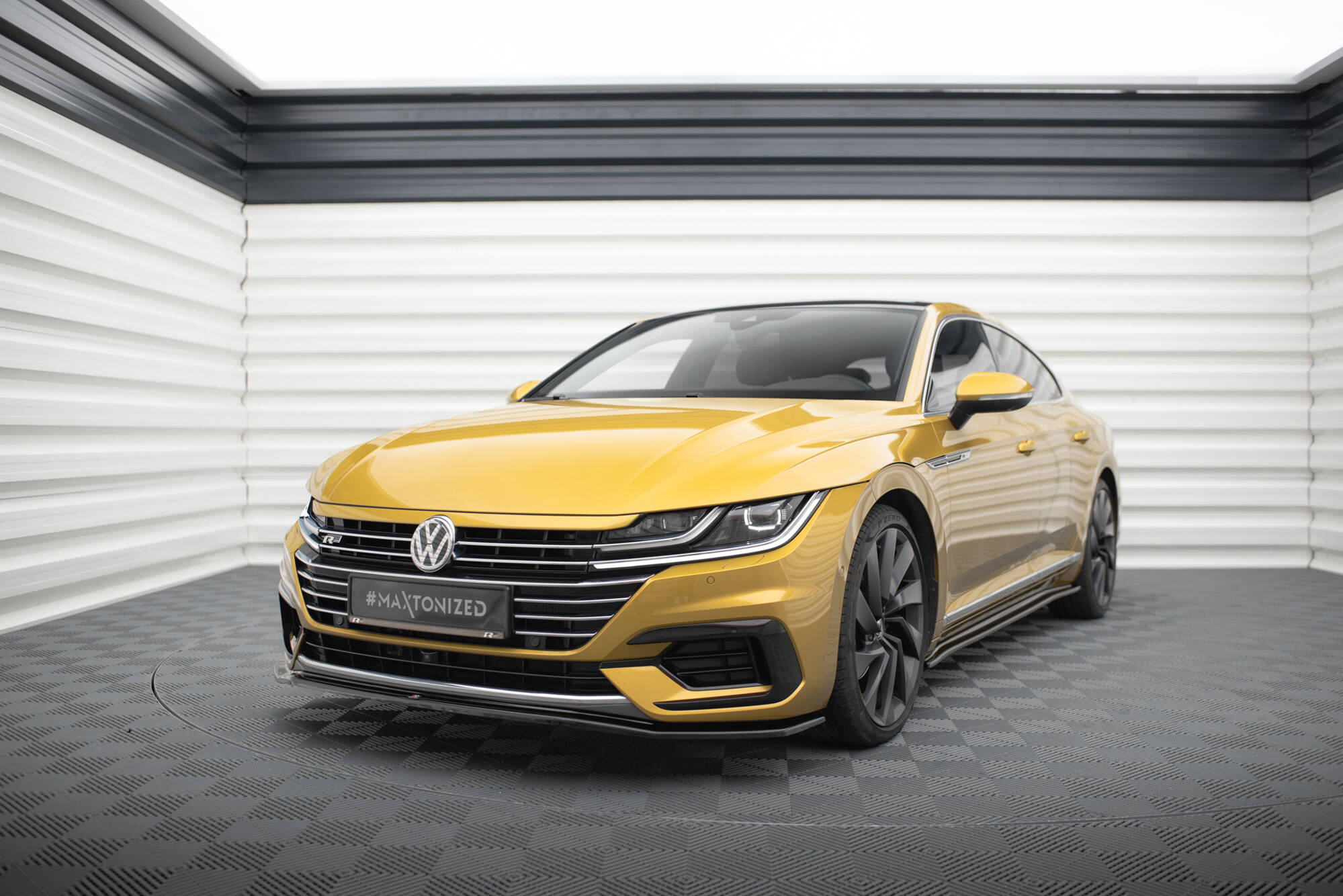 Etusplitteri v.1 Volkswagen Arteon R-Line, Maxton