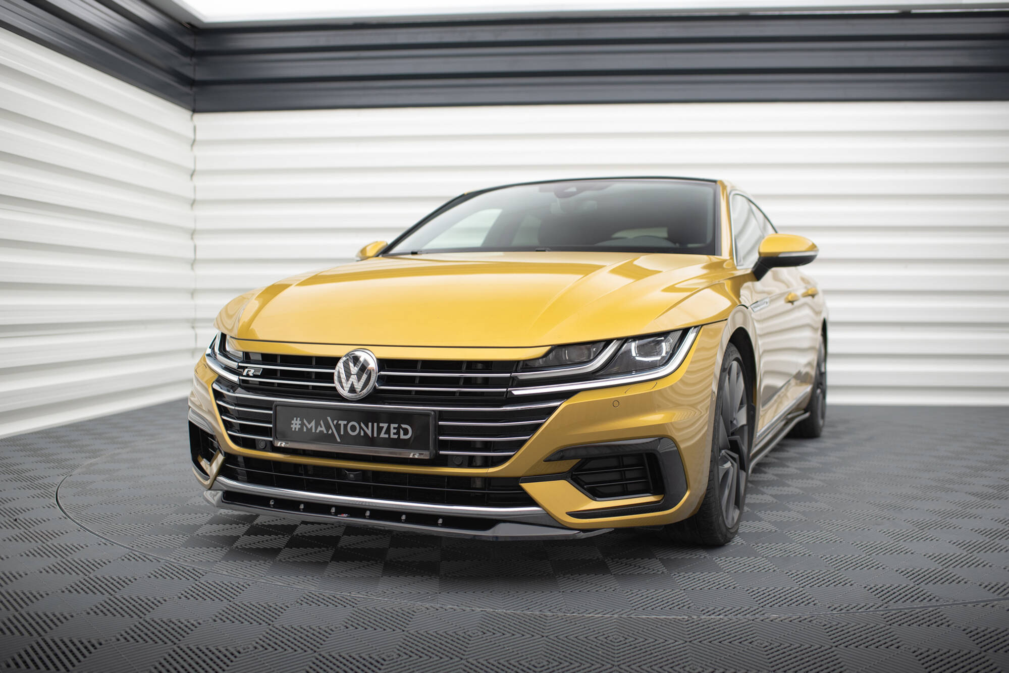 Etusplitteri v.2 Volkswagen Arteon R-Line, Maxton