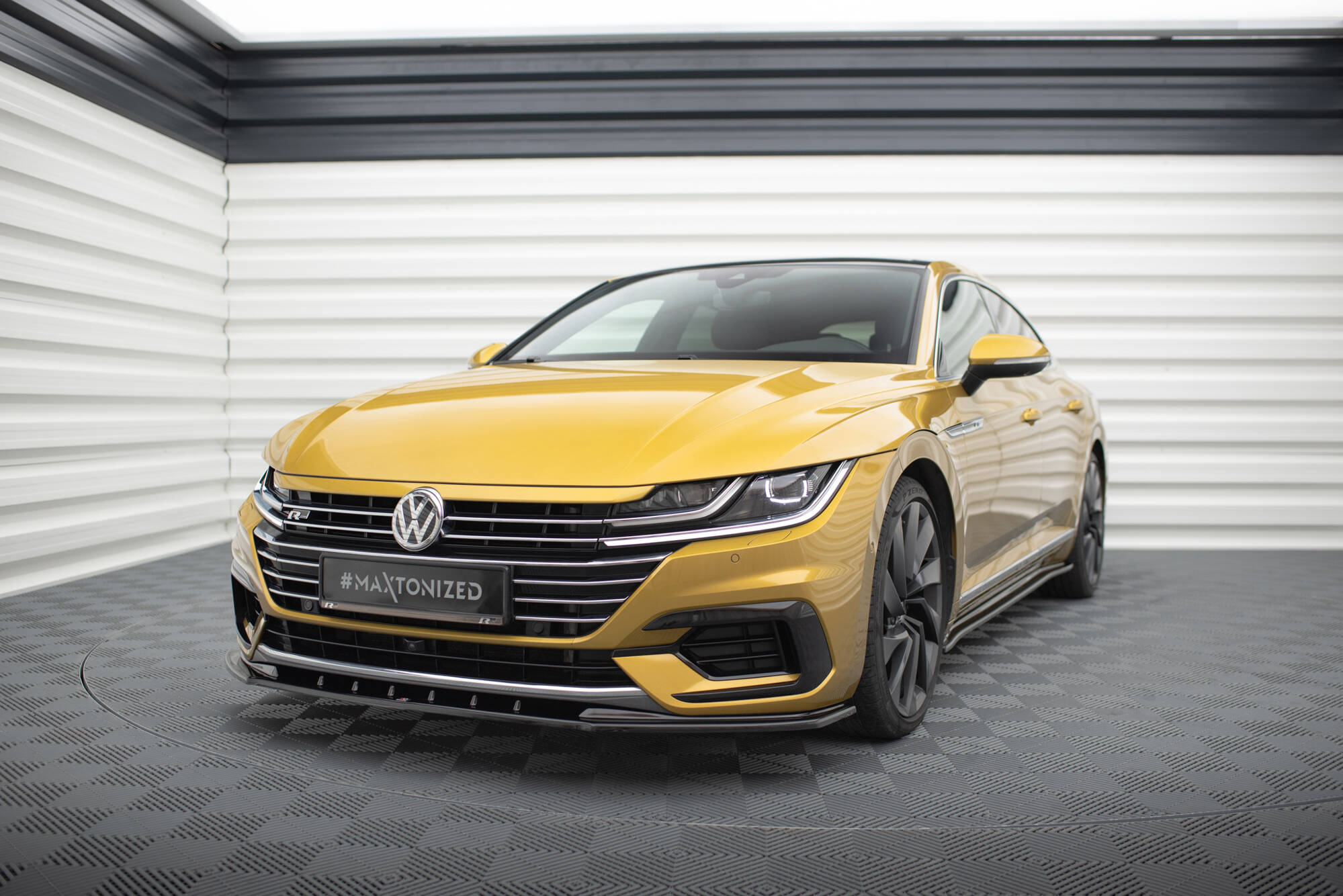 Etusplitteri v.3 Volkswagen Arteon R-Line, Maxton