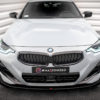 Etulipan levikkeet (Canards) BMW 2 Coupe M-Pack / M240i G42, Maxton-2