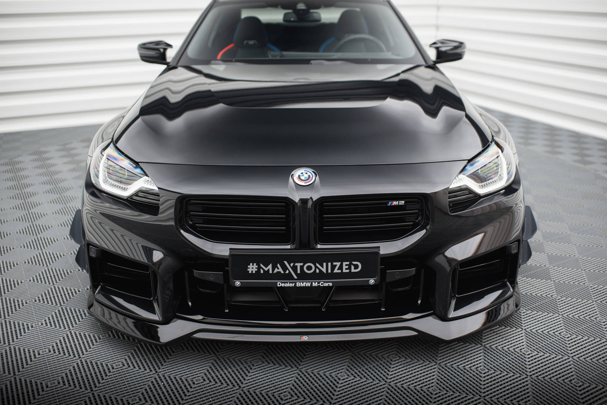 Etulipan levikkeet (Canards) BMW M2 G87, Maxton-2