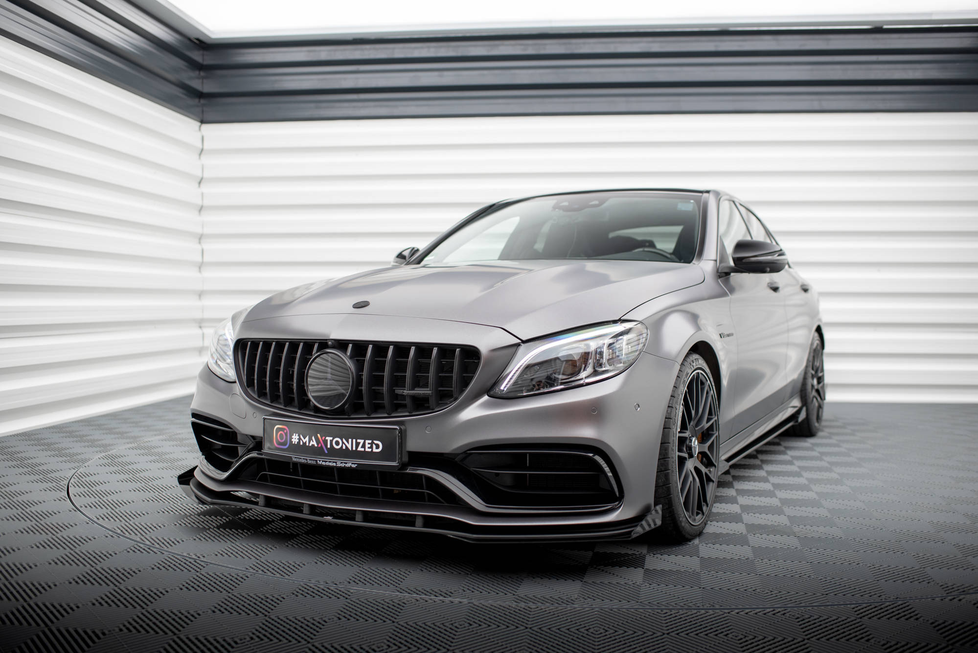 Etulevikelipat Mercedes-AMG C63 Sedan / Estate W205 Facelift, Maxton-2