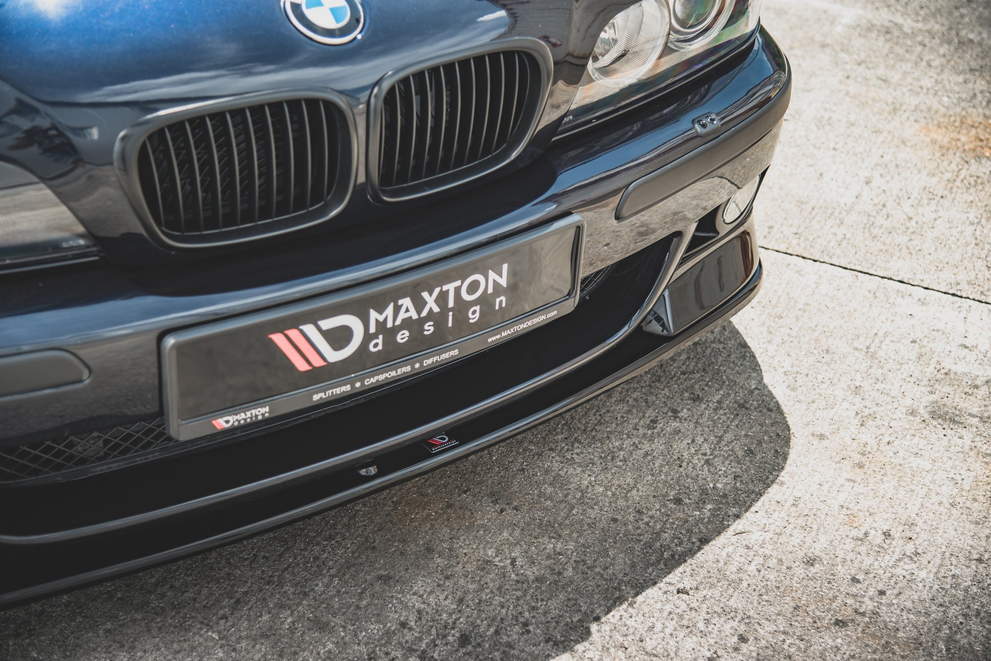 Front Side Splitters + Etulippaisarja BMW M5 / 5 M-Pack E39, Maxton-4