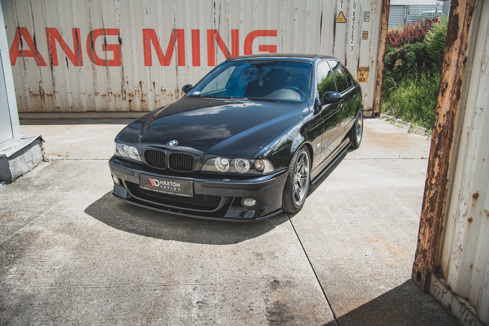 Front Side Splitters + Etulippaisarja BMW M5 / 5 M-Pack E39, Maxton-5