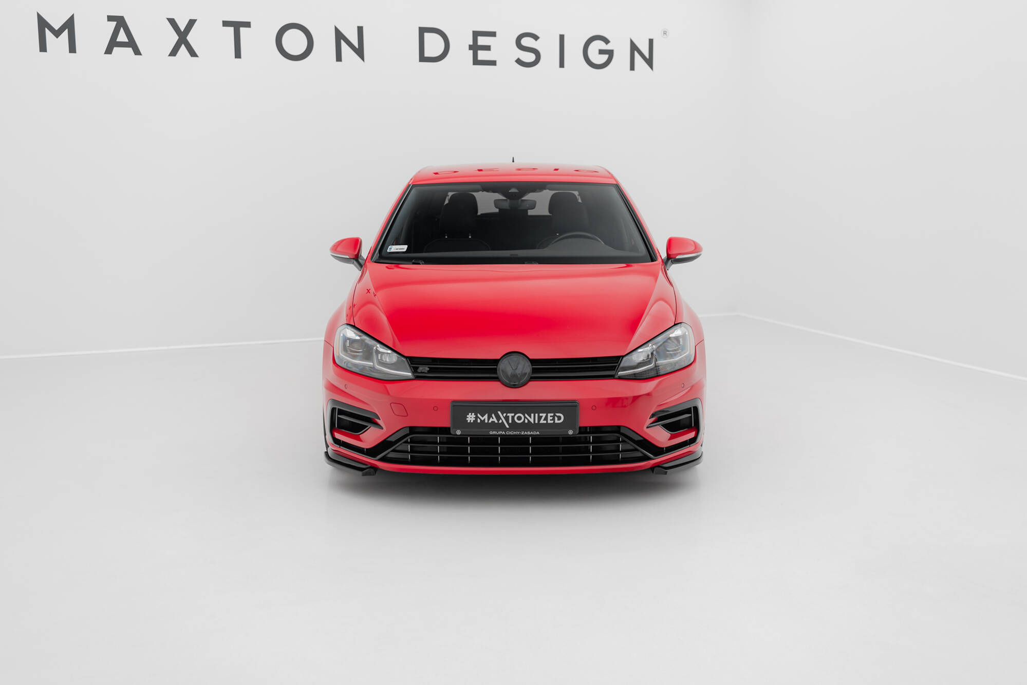 Etu sivusplitterit Volkswagen Golf R / R-Line Mk7 Facelift, Maxton-3