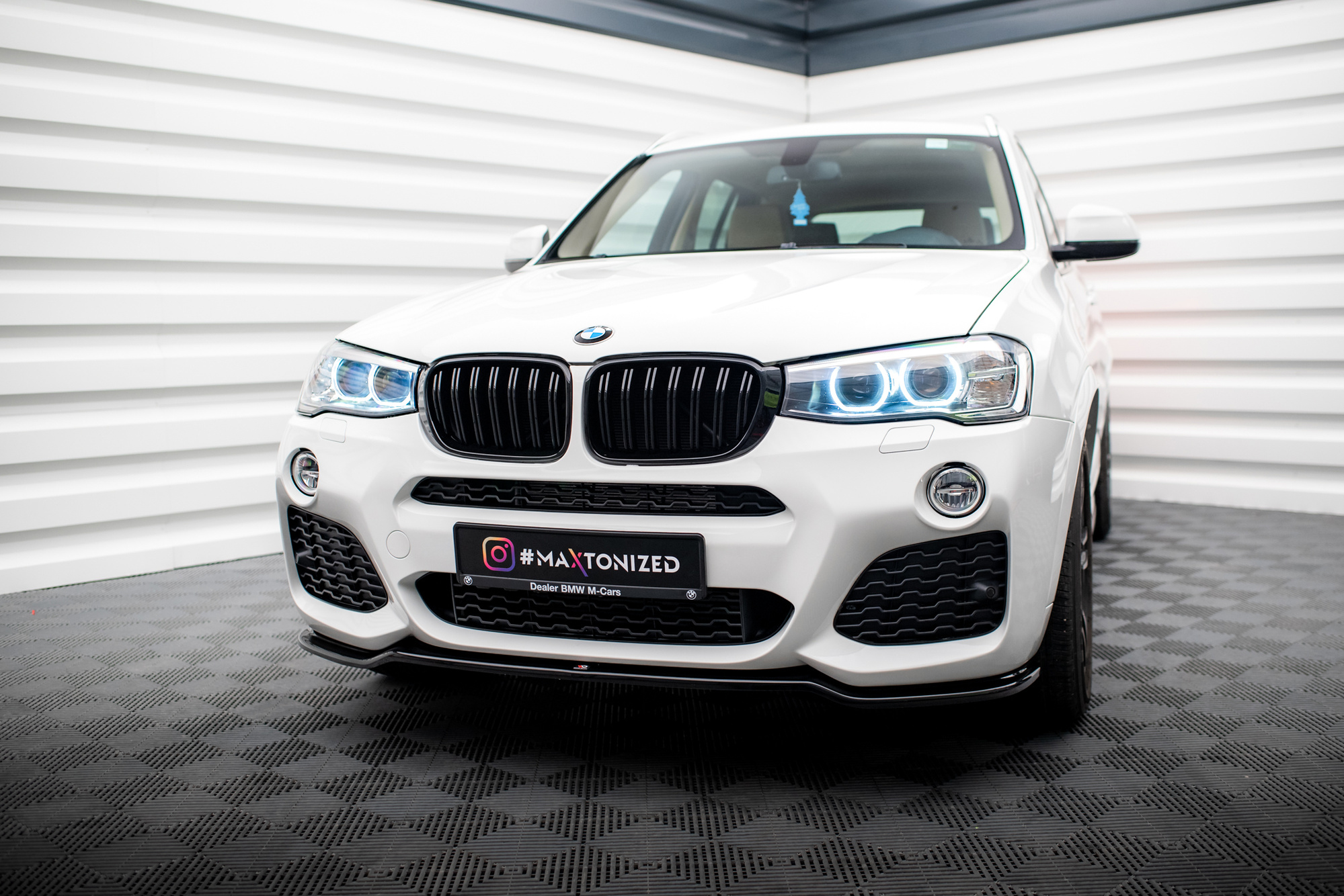 Etusplitteri BMW X3 M-Pack F25 Facelift, Maxton