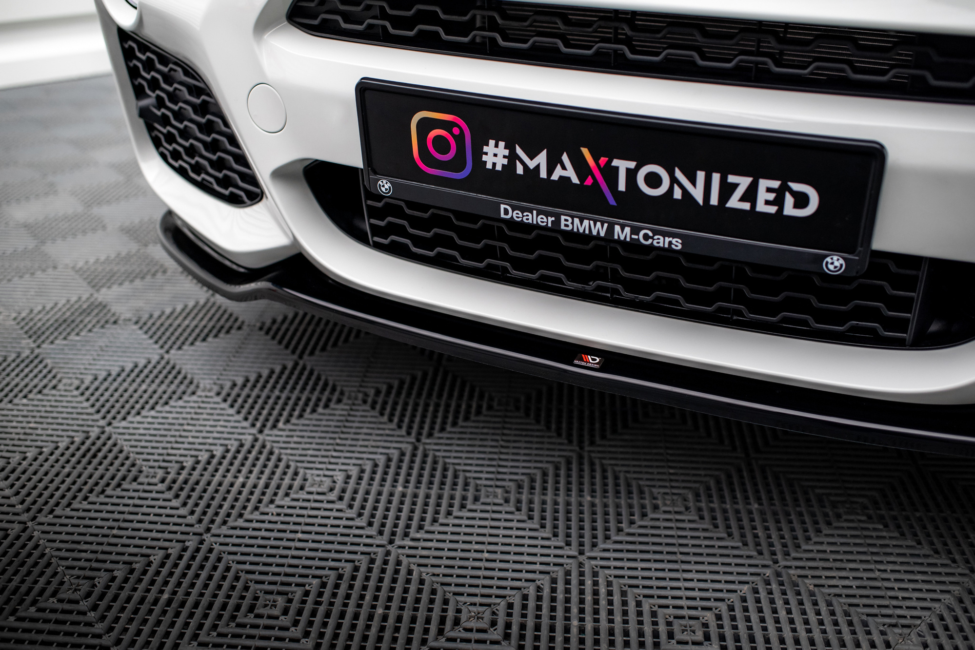 Etusplitteri BMW X3 M-Pack F25 Facelift, Maxton-3