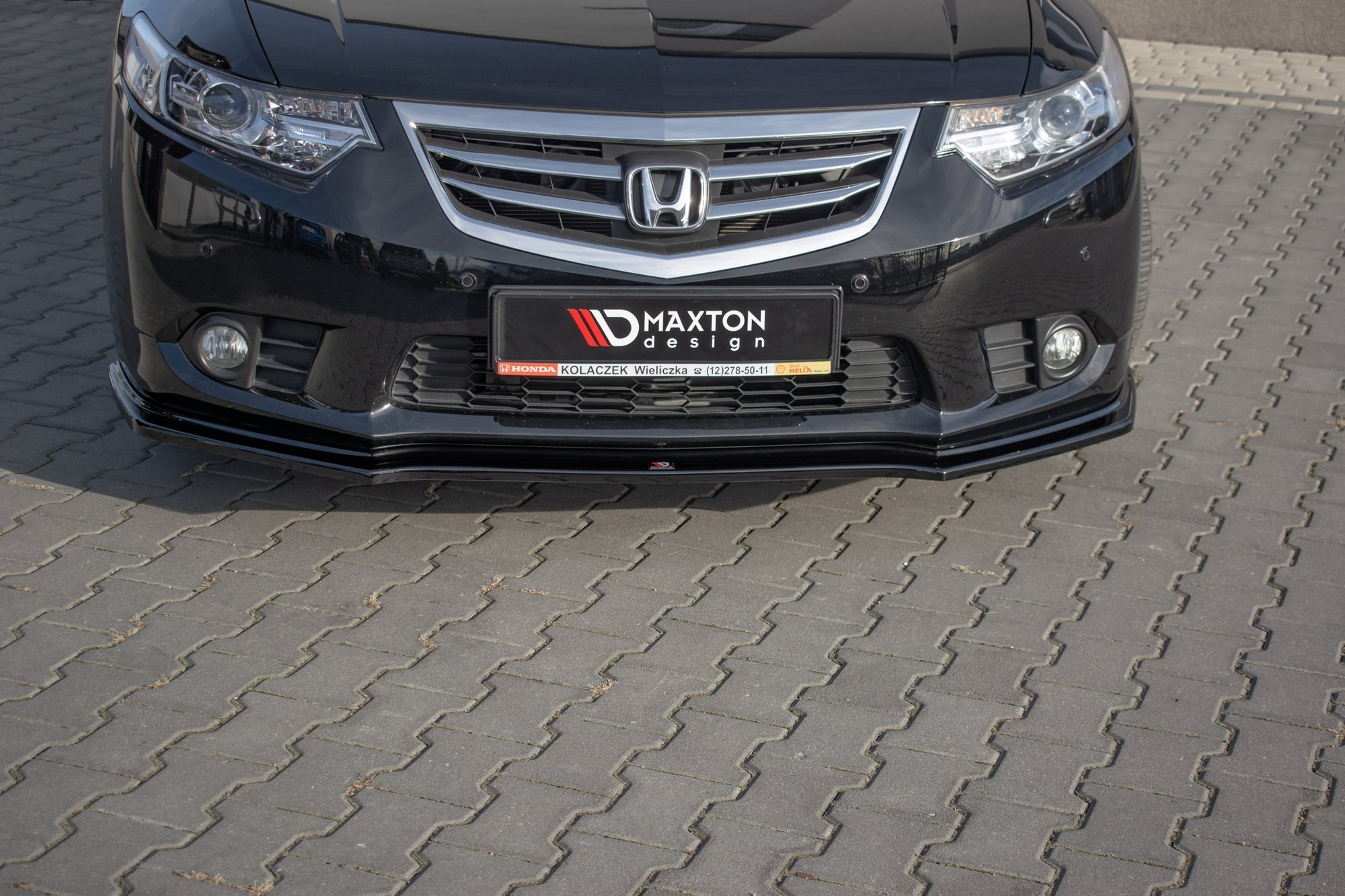 Etusplitteri Honda Accord VIII (CU Series) Facelift, Maxton-2