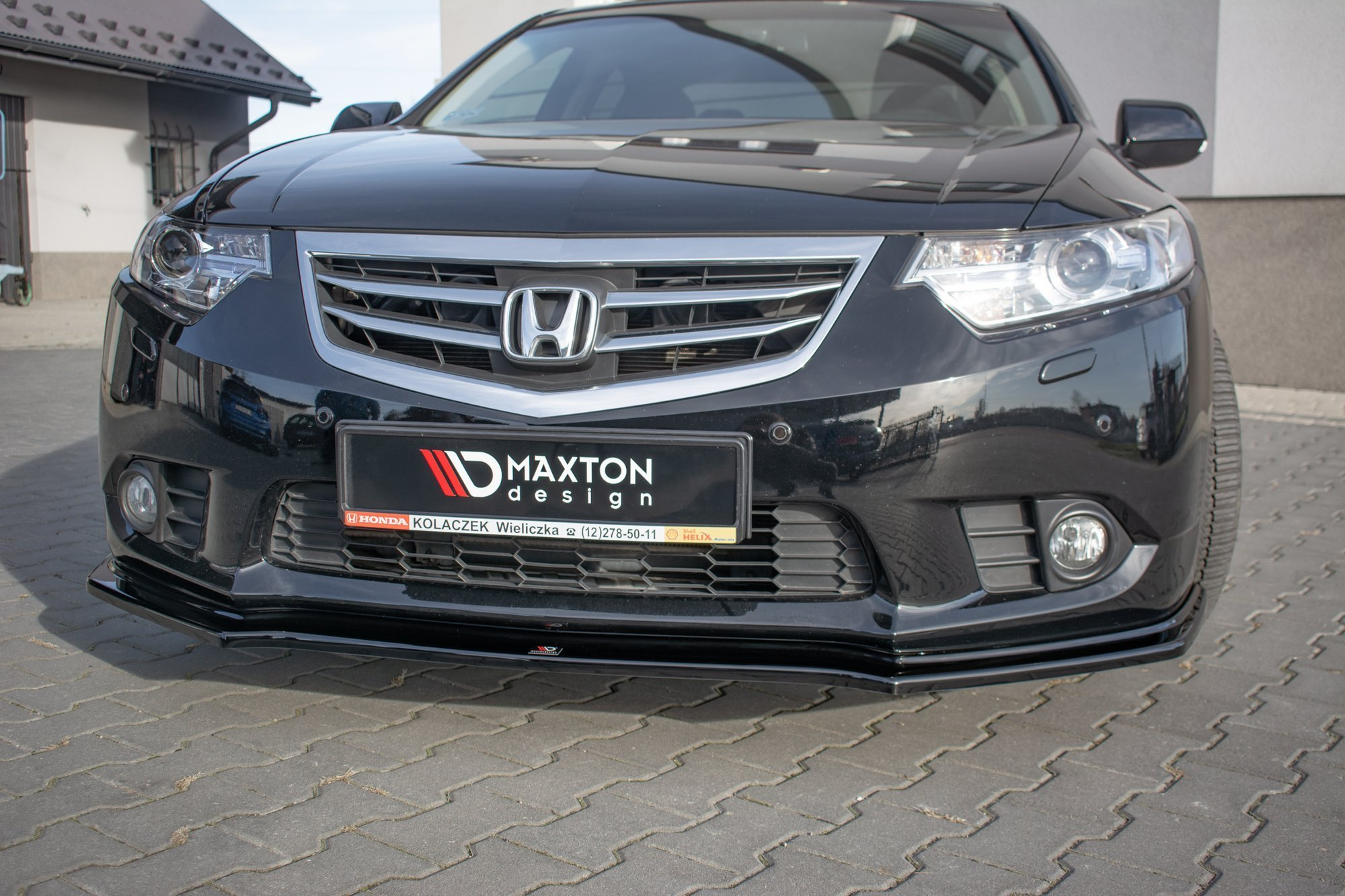 Etusplitteri Honda Accord VIII (CU Series) Facelift, Maxton