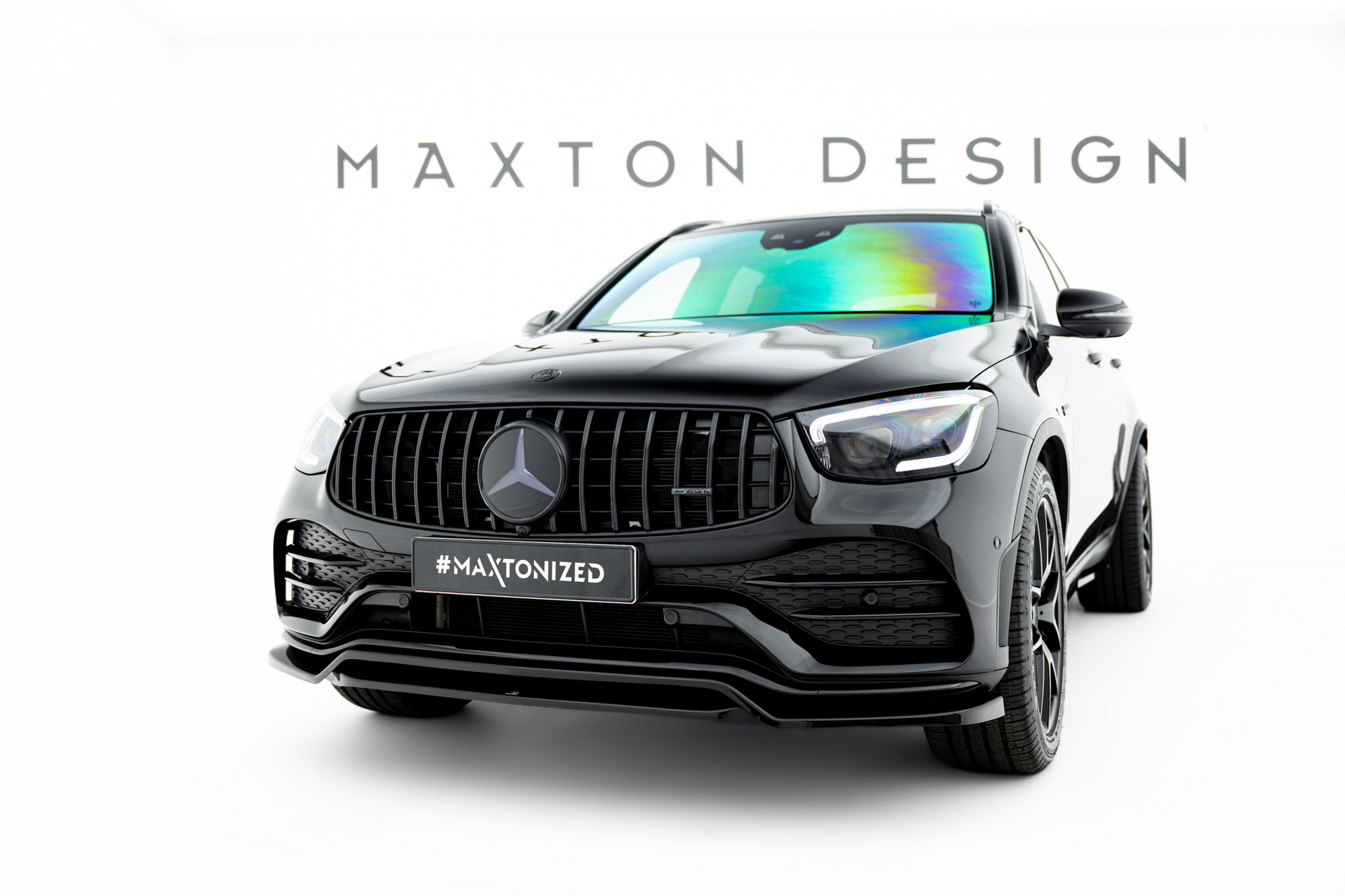 Etusplitteri Mercedes-AMG GLC 43 / AMG-Line SUV X253 Facelift, Maxton