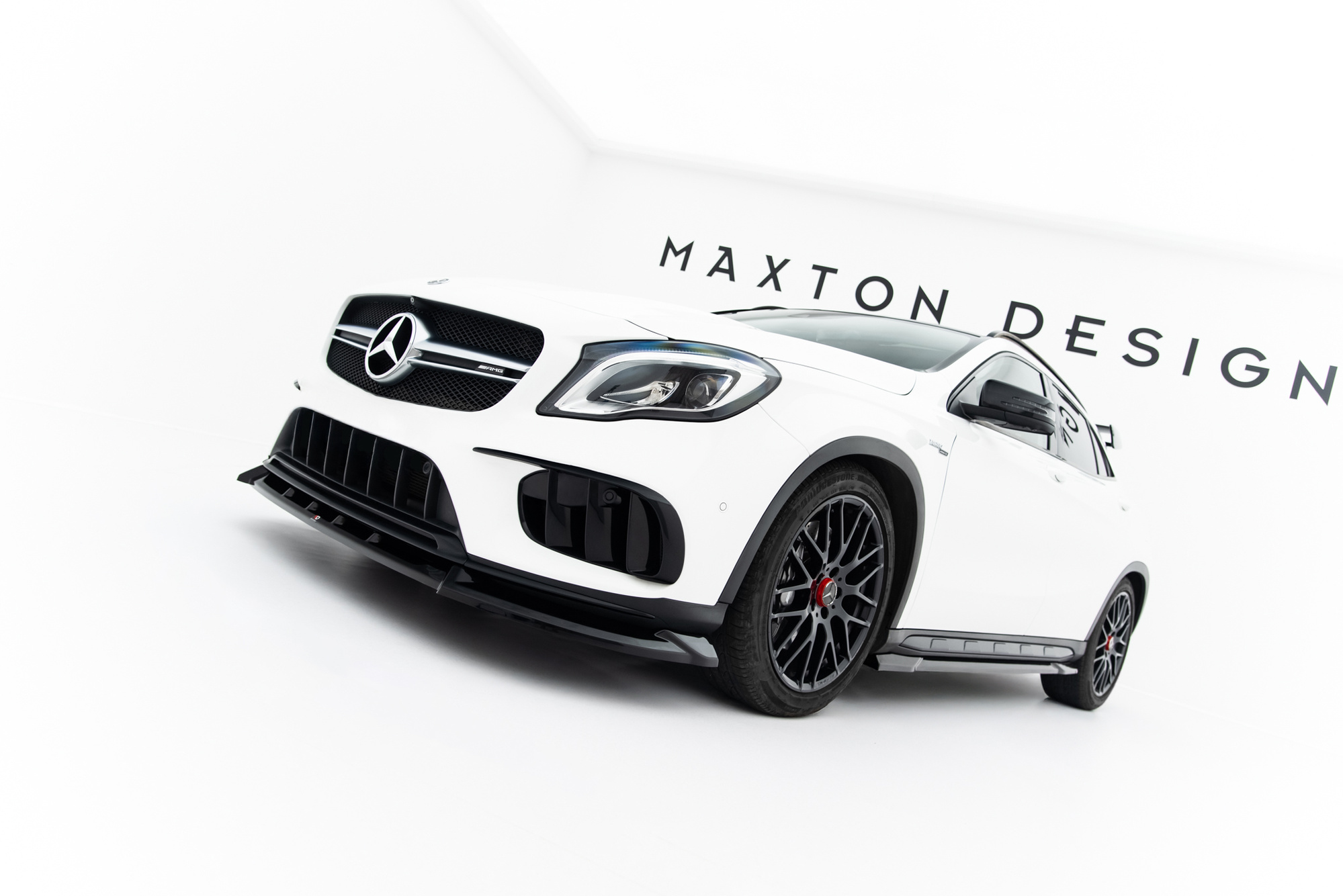 Etusplitteri Mercedes-Benz GLA 45 AMG X156 Facelift, Maxton-4