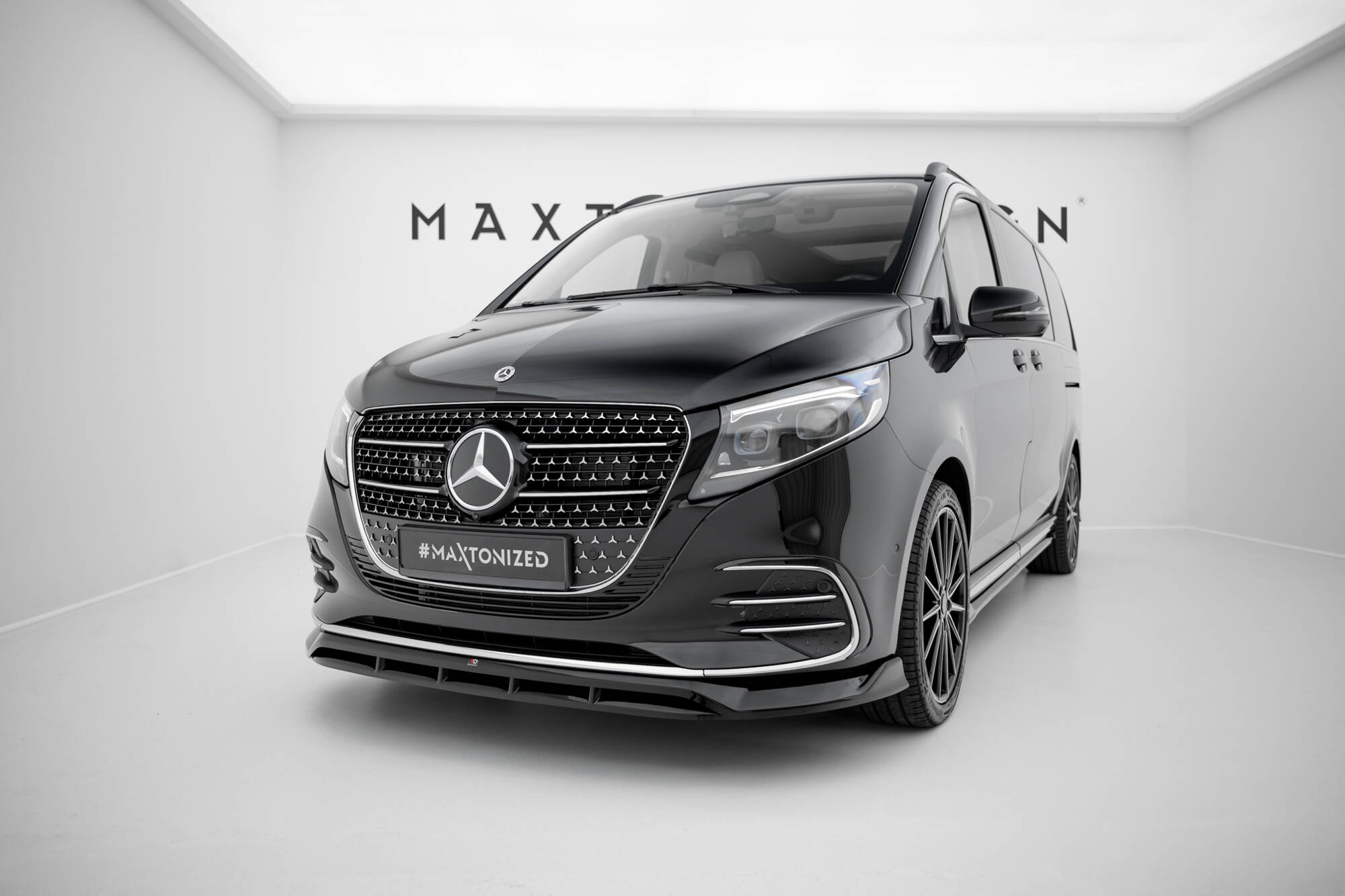 Etusplitteri Mercedes-Benz V AMG-Line W447 Facelift 2, Maxton
