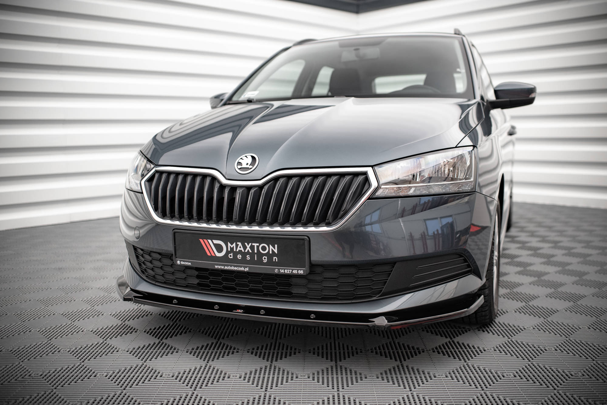Etusplitteri Skoda Fabia Mk3 Facelift, Maxton