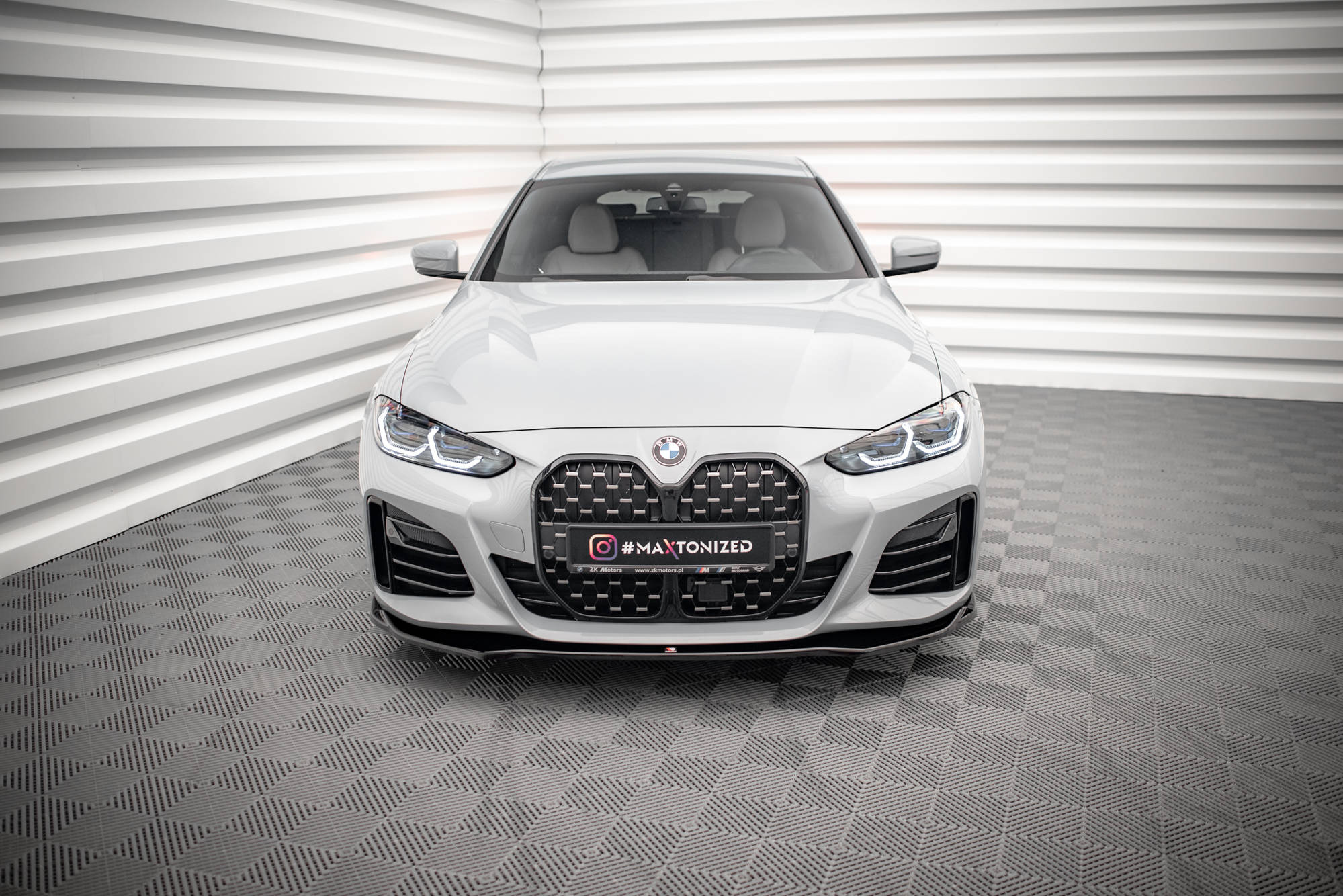 Etusplitteri (V1) BMW 4 / i4 Gran Coupe M-Pack / M440i G26, Maxton-2