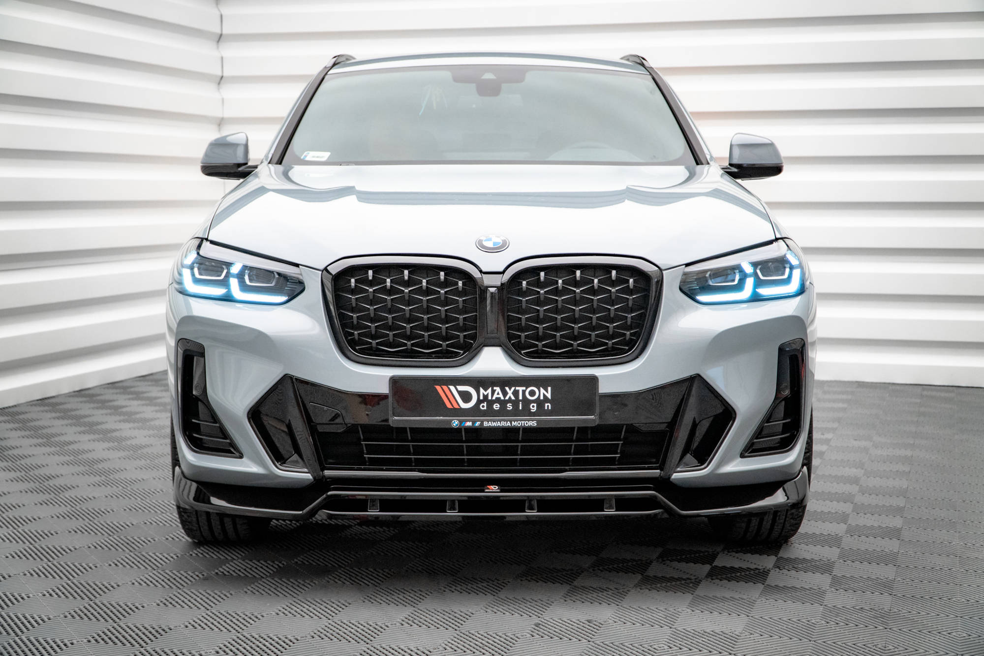 Etusplitteri (V1) BMW X4 M-Pack G02 Facelift, Maxton-2