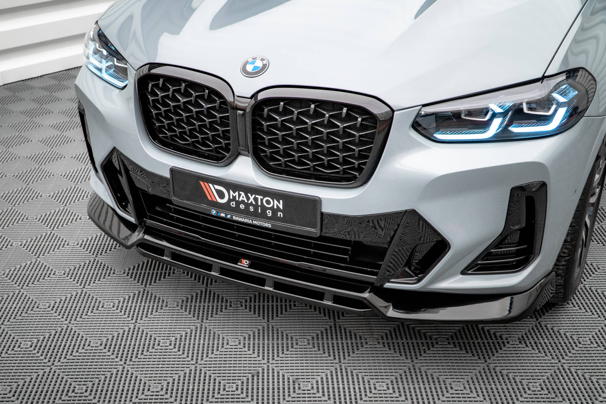Etusplitteri (V1) BMW X4 M-Pack G02 Facelift, Maxton-3
