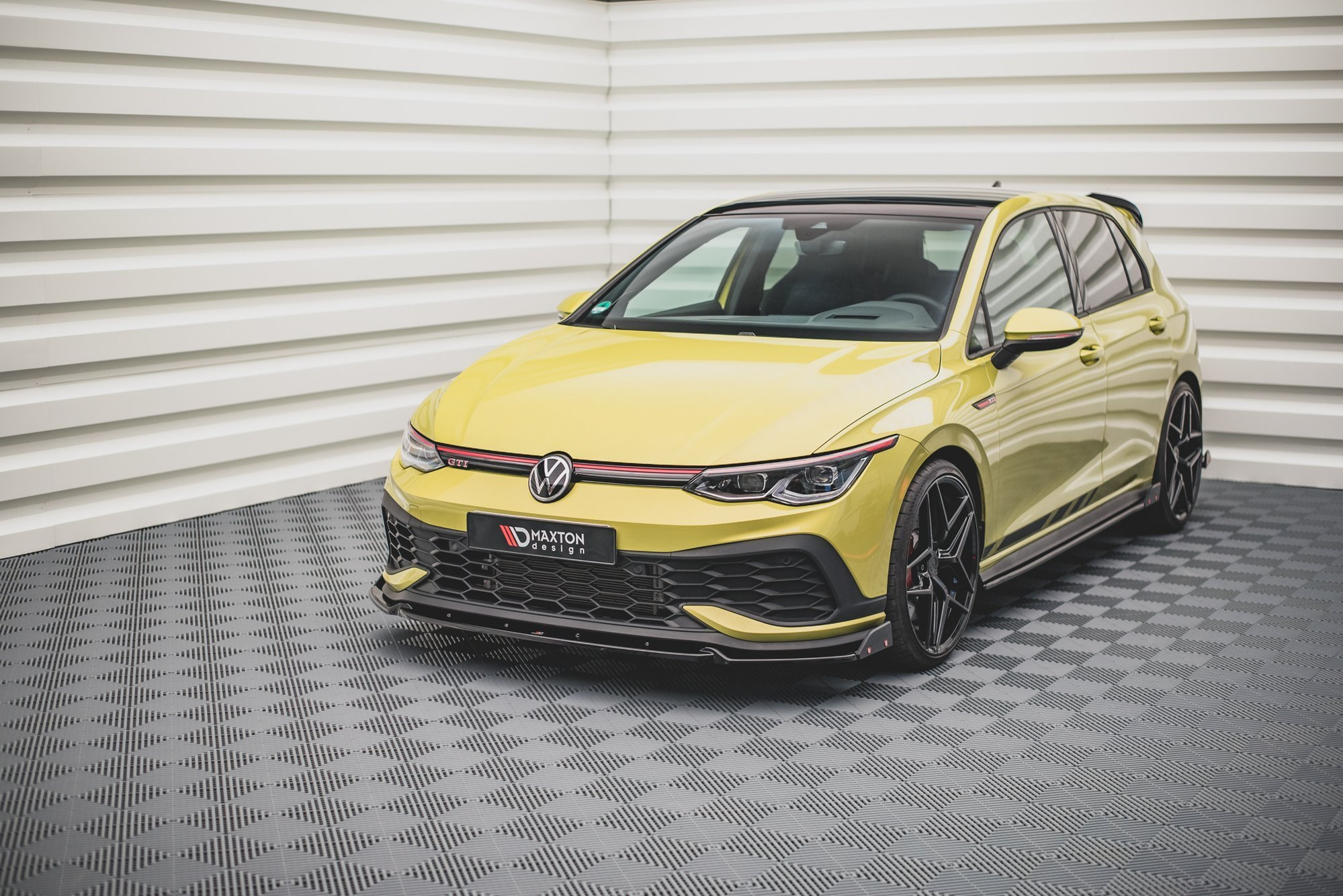 Etusplitteri (V1) + Levikelipat Volkswagen Golf GTI Clubsport Mk8, Maxton-2