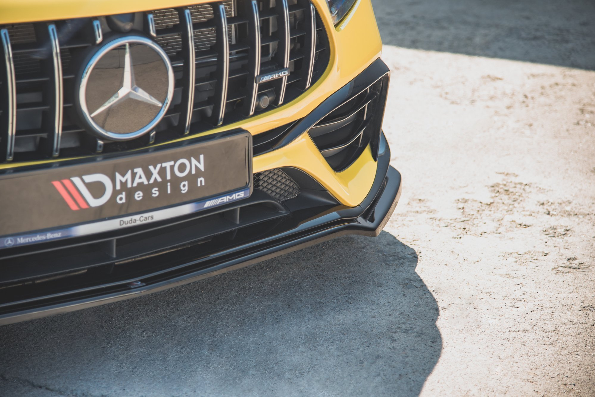 Etusplitteri (V1) Mercedes-AMG A 45 S Aero Pack W177, Maxton-4