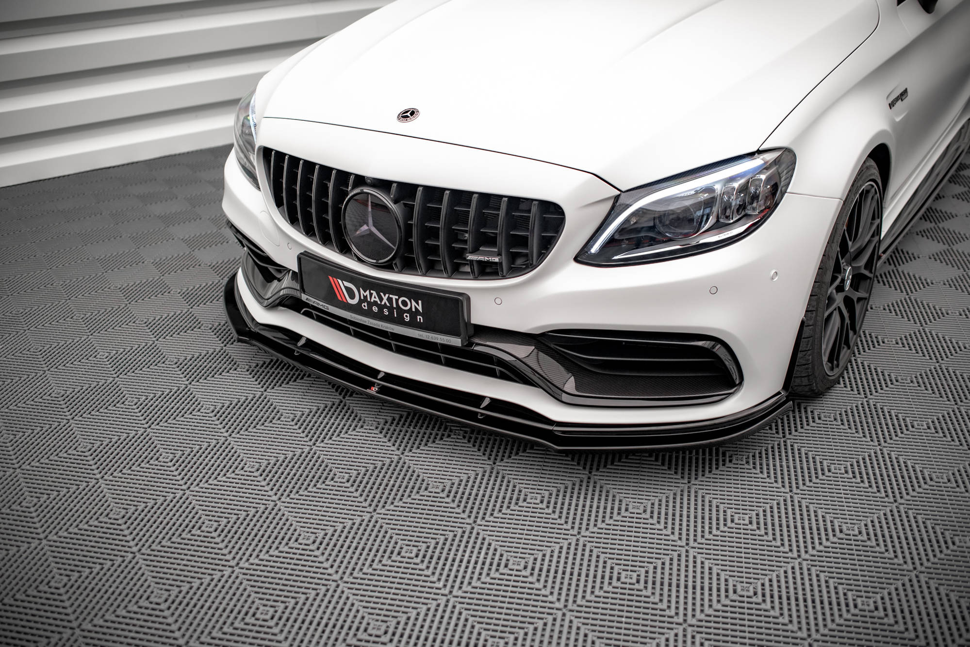 Etusplitteri (V1) Mercedes-AMG C63 Coupe AMG Aero Pack C205 Facelift, Maxton