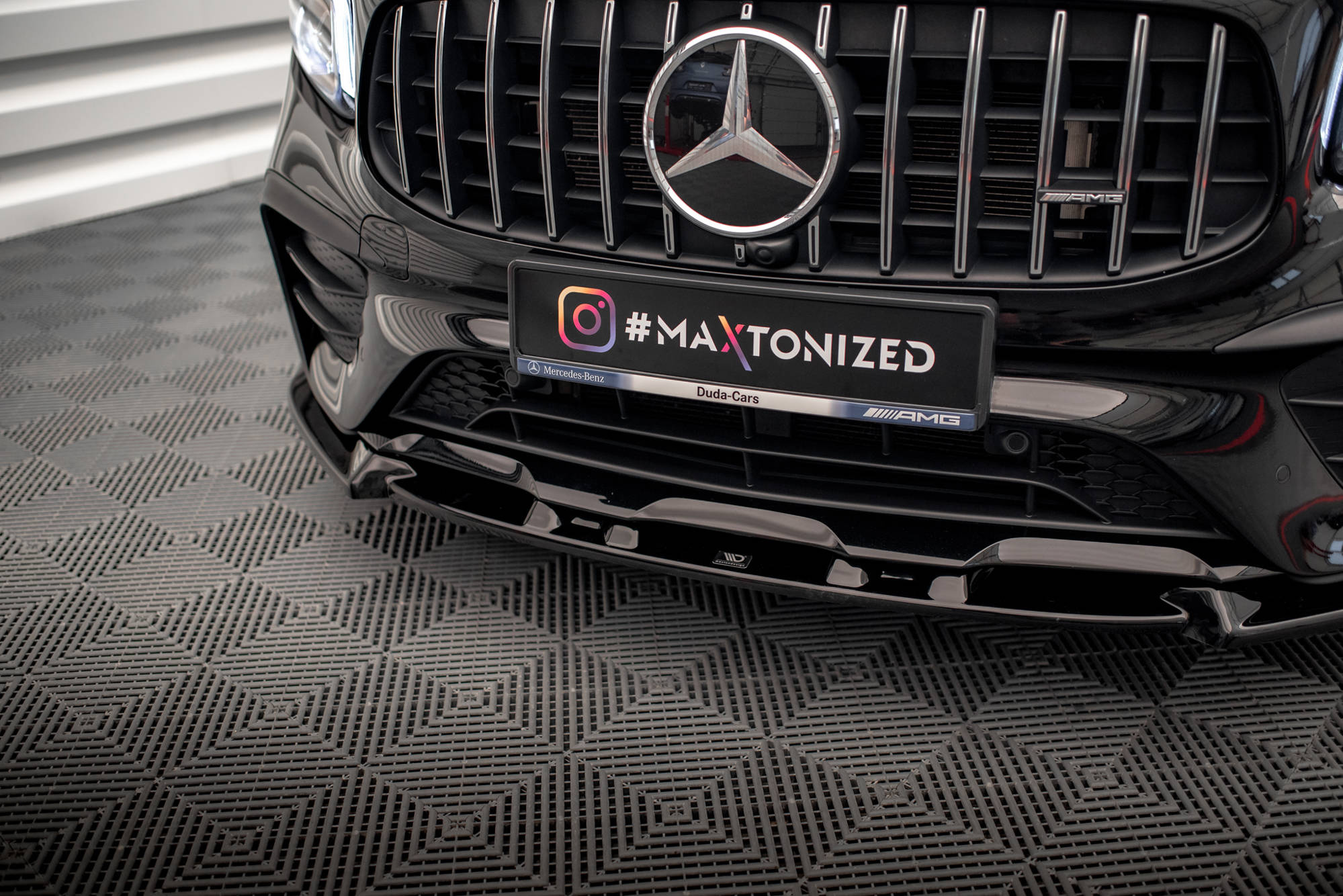 Etusplitteri (V1) Mercedes-AMG GLB 35 / AMG-Line X247, Maxton-3