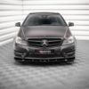 Etusplitteri (V1) Mercedes-Benz C Coupe / Sedan / Estate AMG-Line (204), Maxton-2