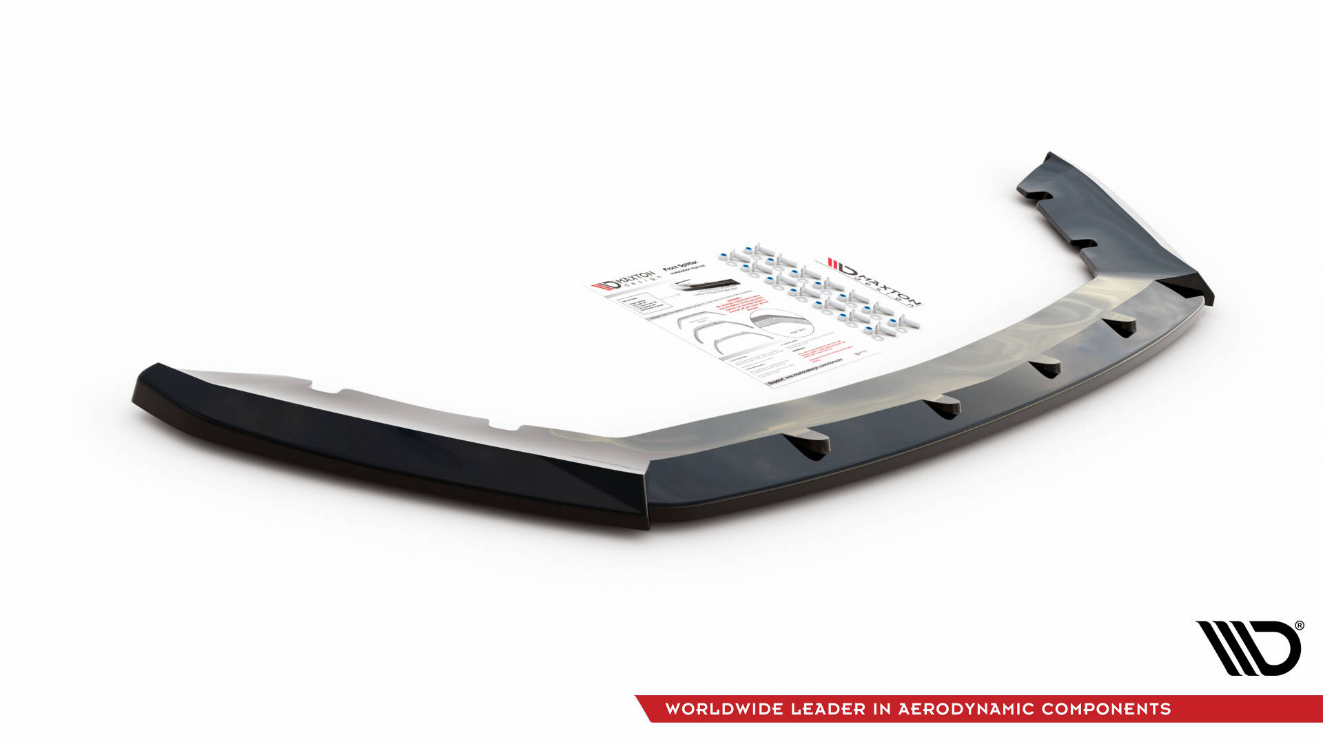 Etusplitteri (V1) Seat Leon Mk3, Maxton-3