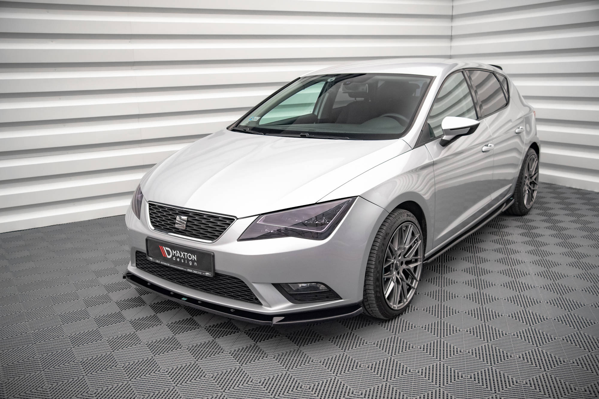 Etusplitteri (V1) Seat Leon Mk3, Maxton
