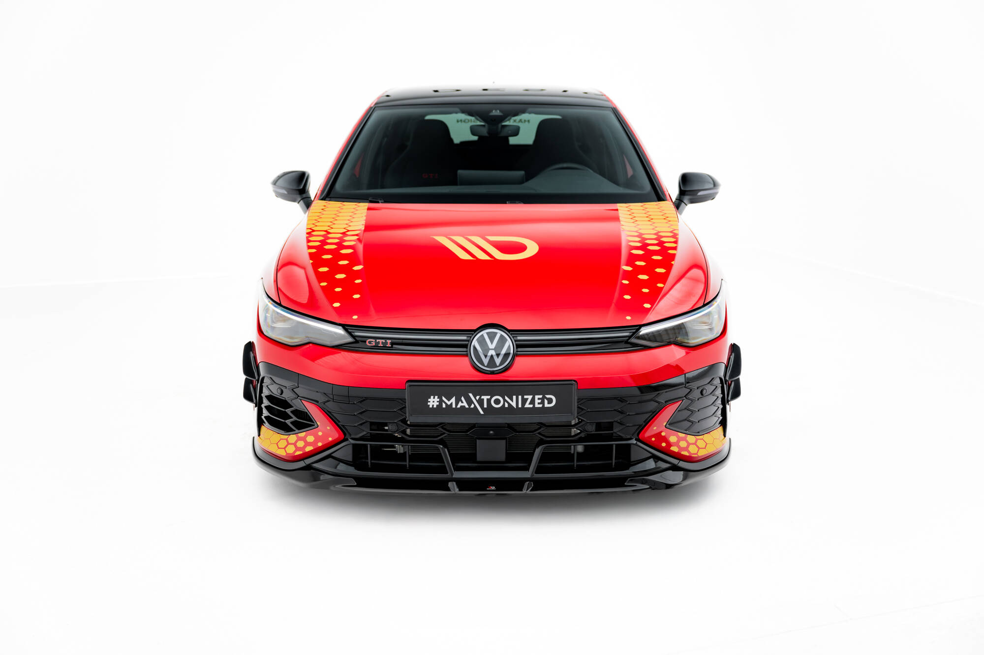 Etusplitteri (V1) Volkswagen Golf GTI Clubsport Mk8 Facelift, Maxton-2