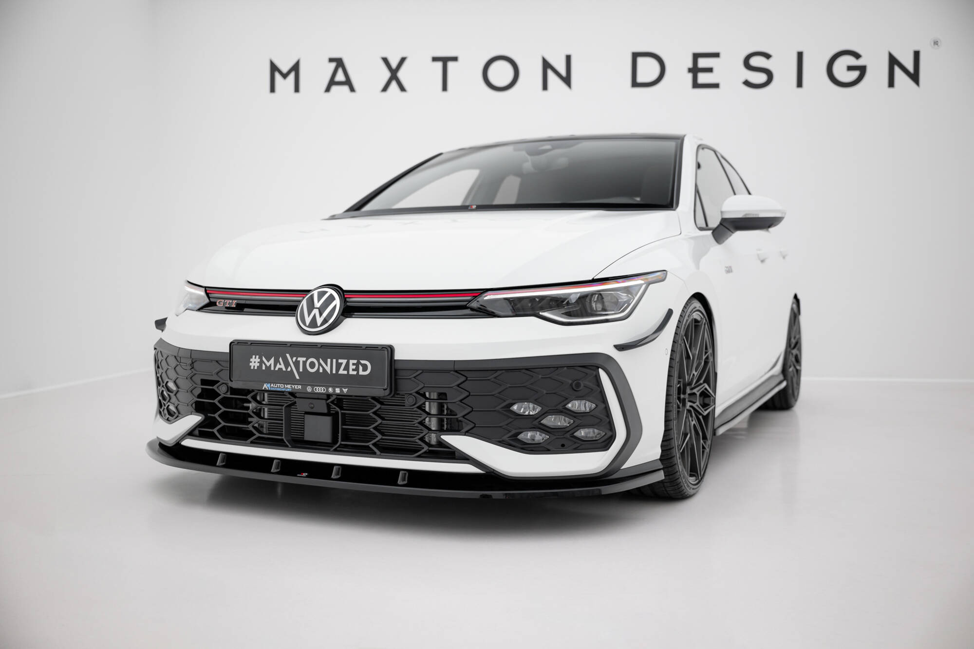 Etusplitteri (V1) Volkswagen Golf GTI / GTE / R-Line Mk8 Facelift, Maxton