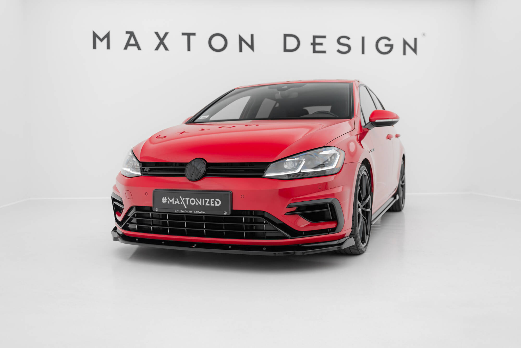 Etusplitteri (V1) Volkswagen Golf R / R-Line Mk7 Facelift, Maxton