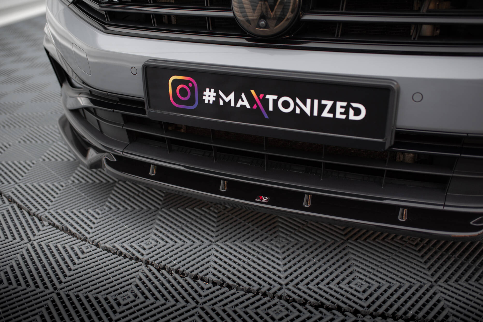 Etusplitteri (V1) Volkswagen Passat R-Line B8 Facelift, Maxton-3