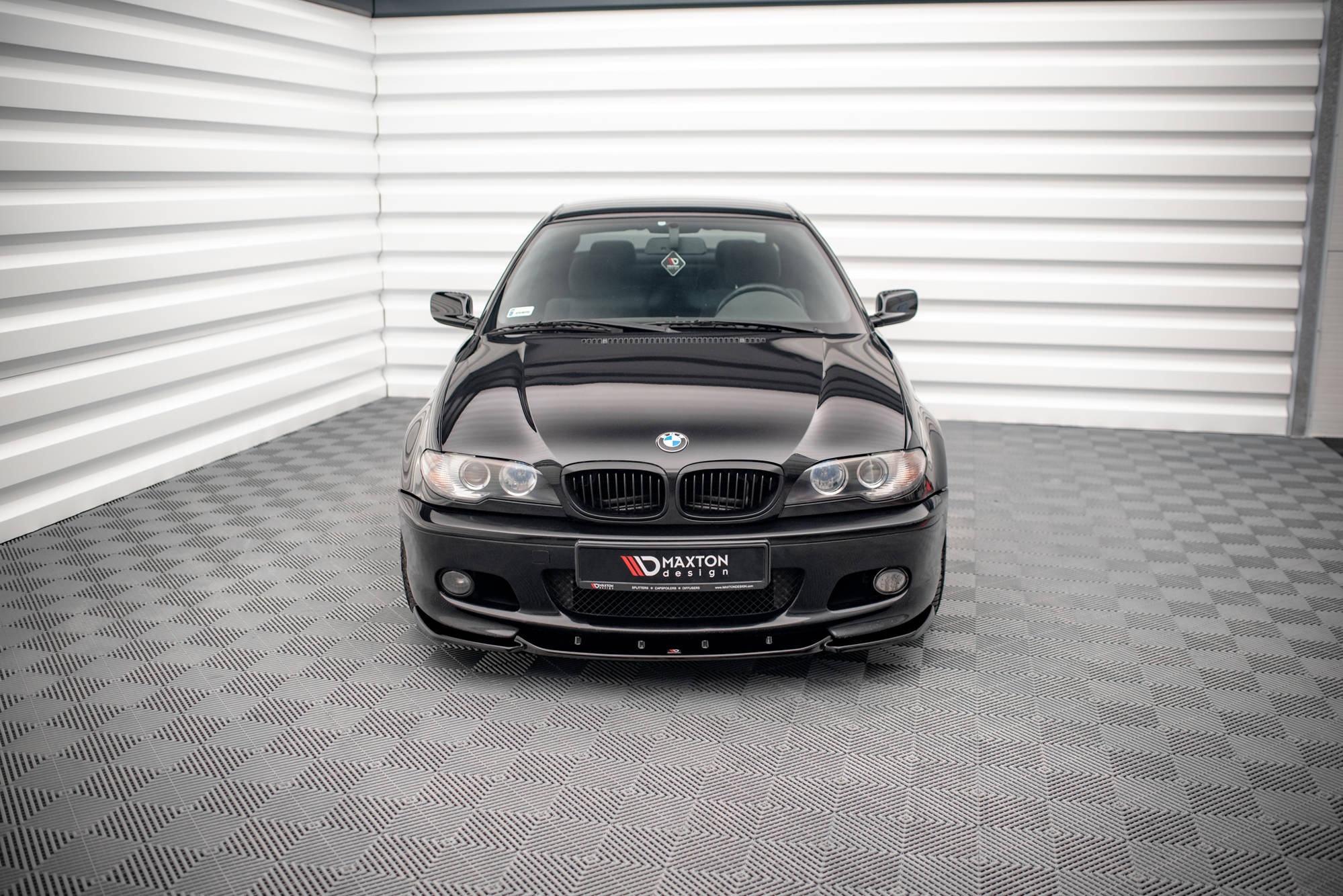 Etusplitteri (V2) BMW 3 Coupe M-Pack E46, Maxton-2