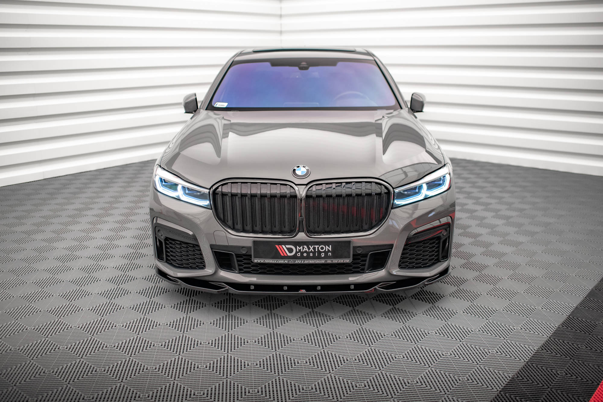 Etusplitteri (V2) BMW 7 M-Pack G11 / G12 Facelift, Maxton-2