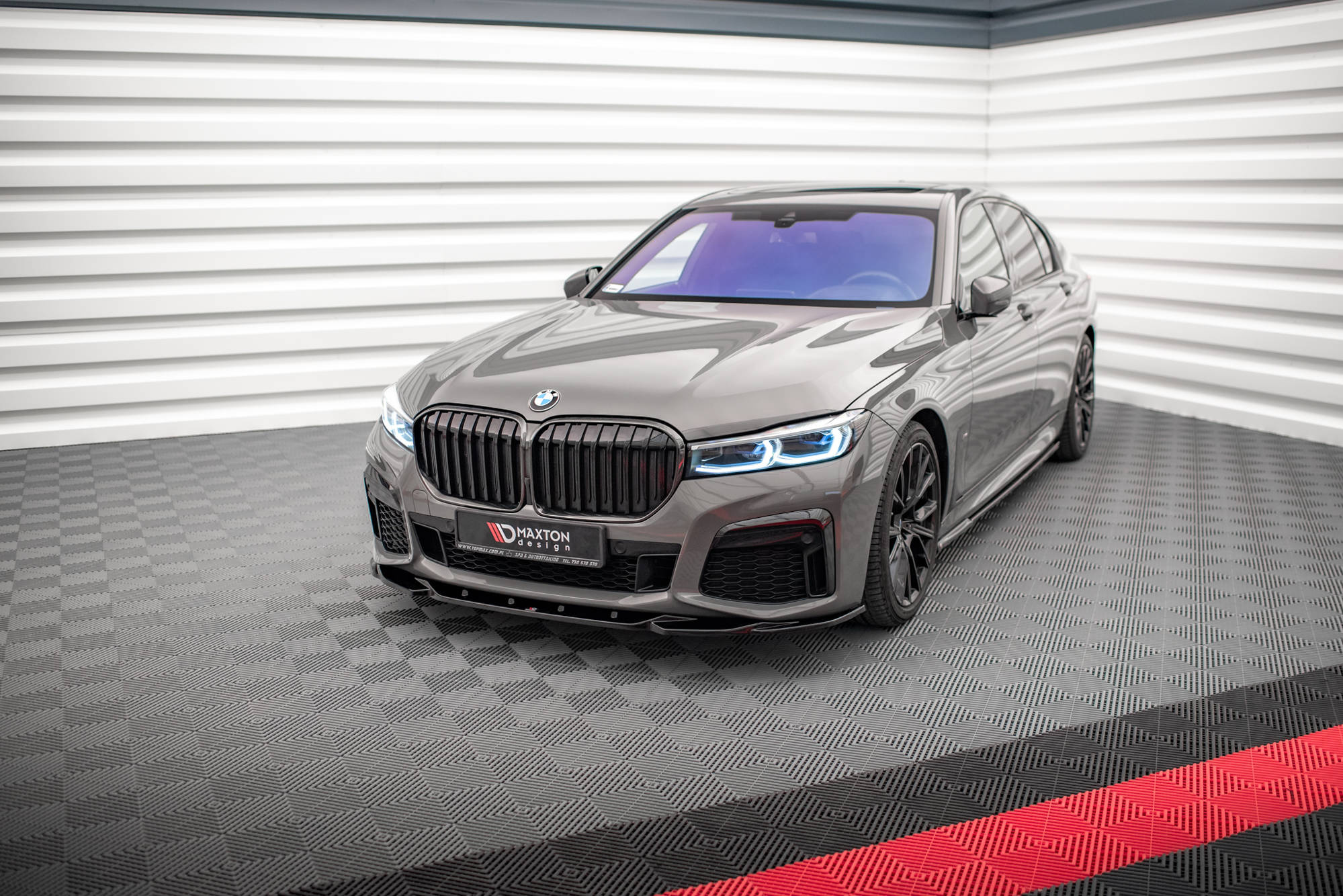 Etusplitteri (V2) BMW 7 M-Pack G11 / G12 Facelift, Maxton
