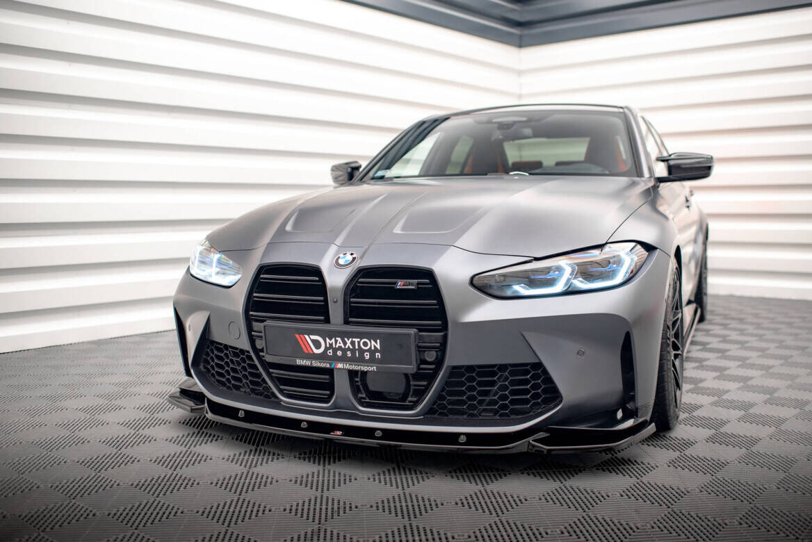 Etusplitteri (V2) BMW M3 Sedan / Touring G80 / G81, Maxton