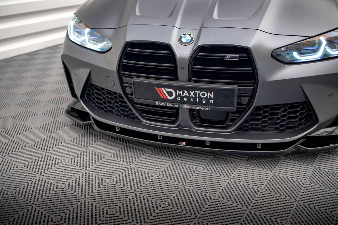 Etusplitteri (V2) BMW M3 Sedan / Touring G80 / G81, Maxton-2