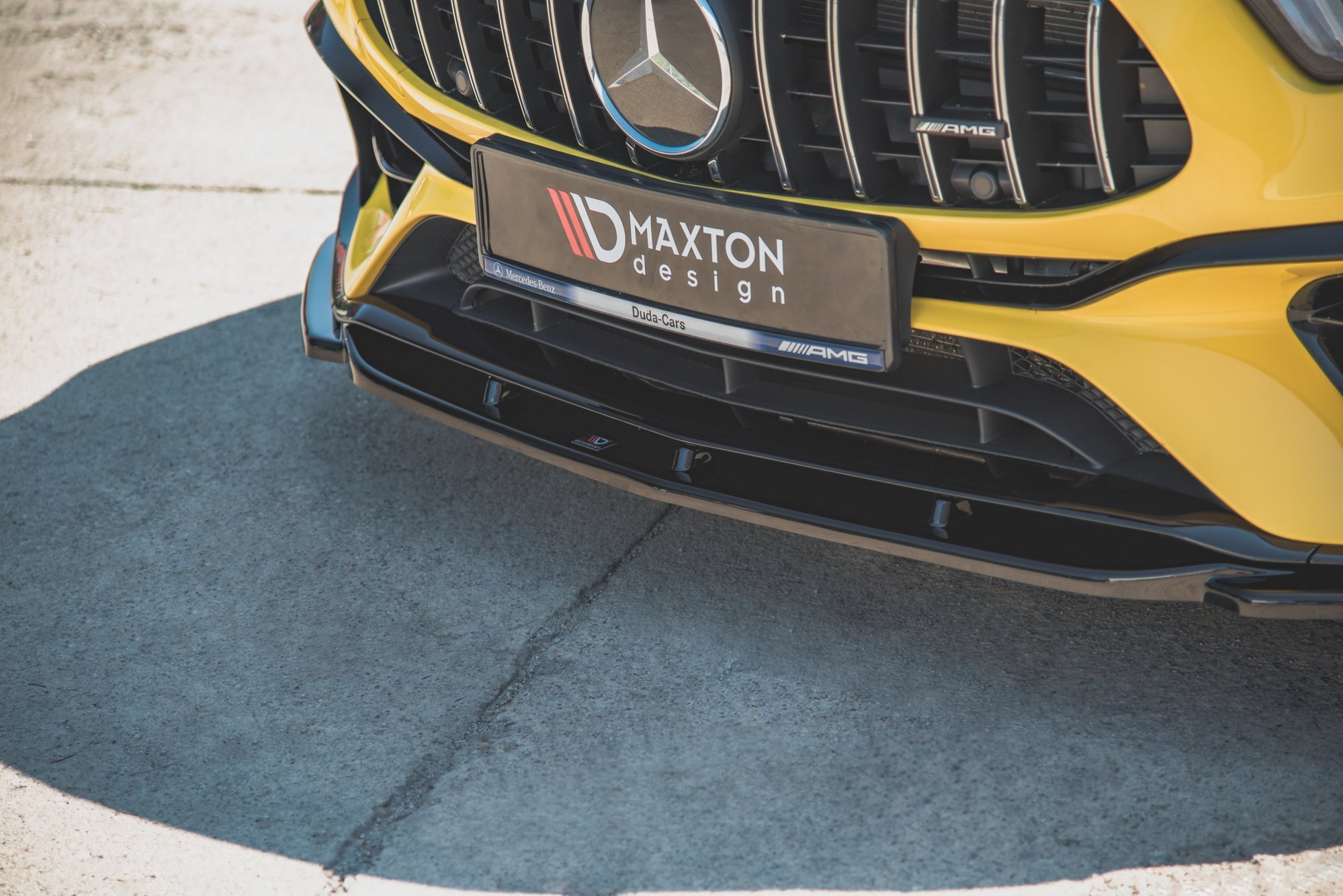 Etusplitteri (V2) Mercedes-AMG A 45 S Aero Pack W177, Maxton-4