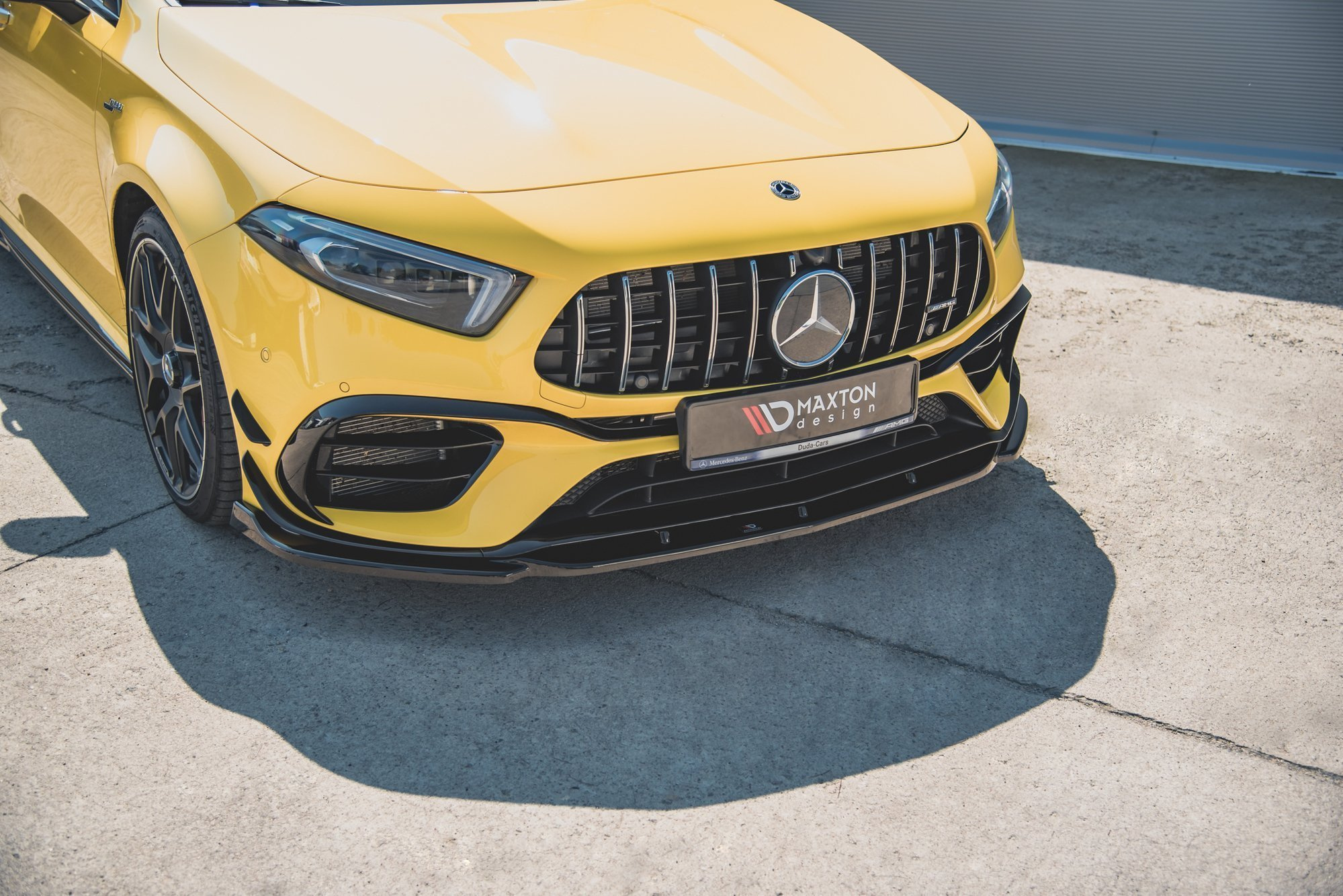 Etusplitteri (V2) Mercedes-AMG A 45 S Aero Pack W177, Maxton