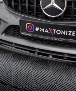 Etusplitteri (V2) Mercedes-AMG C43 Coupe / Cabrio / Sedan / Estate (205), Maxton-3