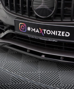 Etusplitteri (V2) Mercedes-AMG C63 Sedan / Estate W205 Facelift, Maxton-3