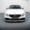 Etusplitteri (V2) Mercedes-AMG C63 Sedan / Estate W205 / S205, Maxton-2
