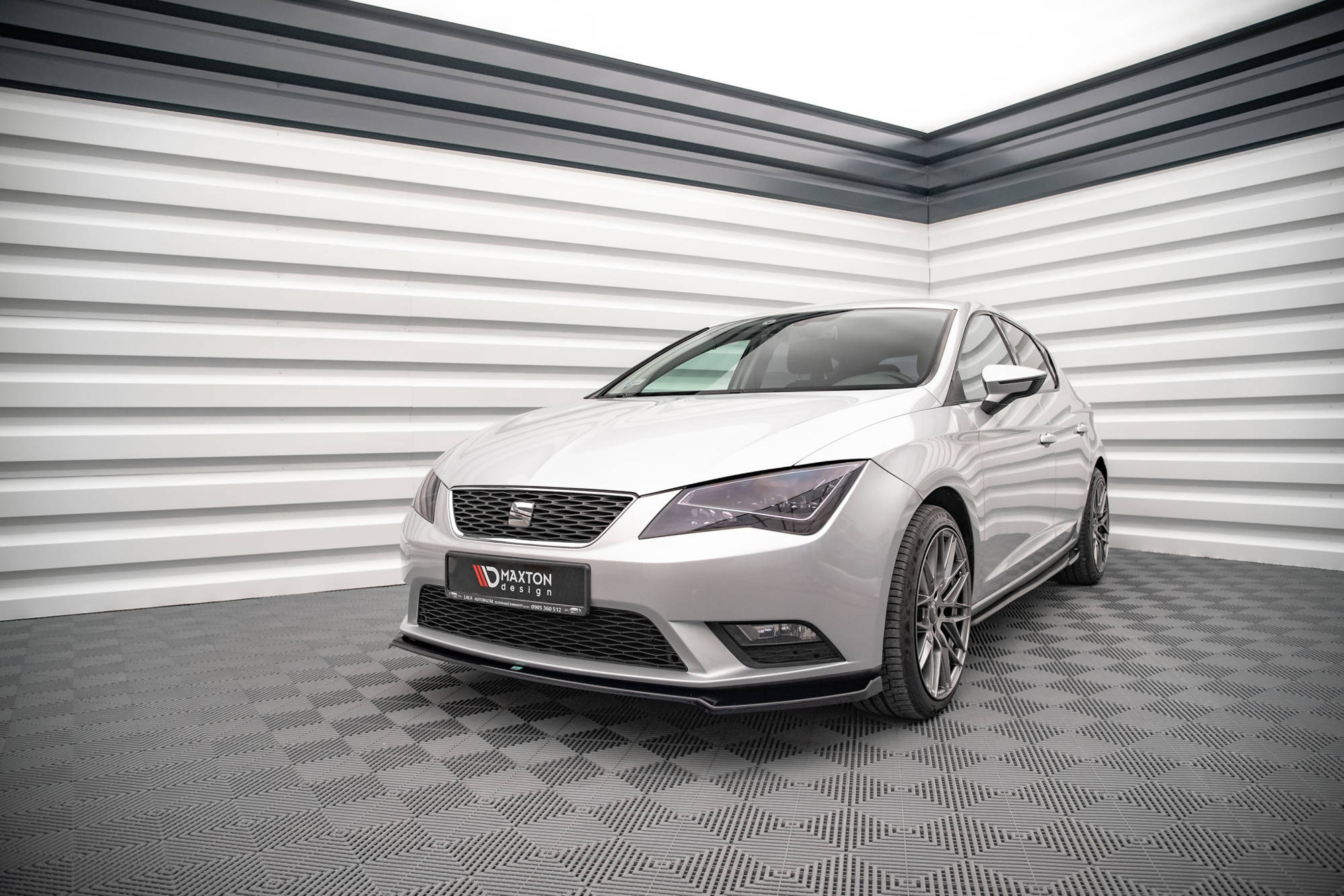Etusplitteri (V2) Seat Leon Mk3, Maxton