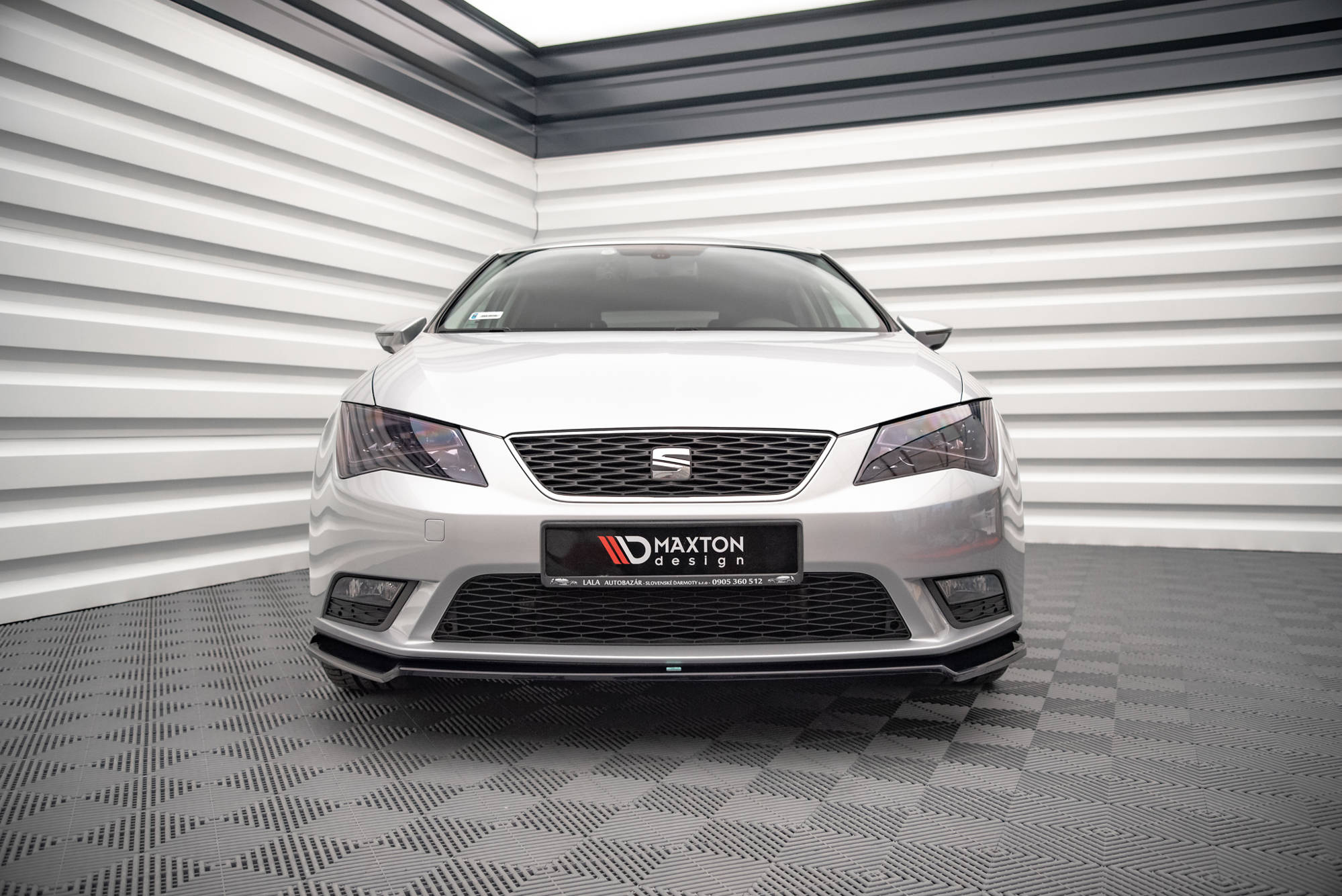 Etusplitteri (V2) Seat Leon Mk3, Maxton-2