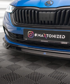 Etusplitteri (V2) Skoda Octavia Sportline Mk4, Maxton-3