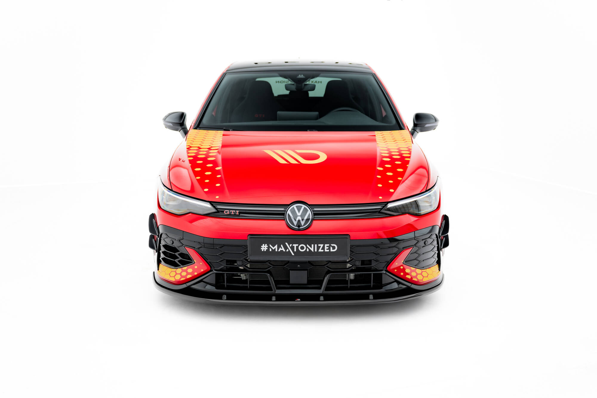 Etusplitteri (V2) Volkswagen Golf GTI Clubsport Mk8 Facelift, Maxton-2
