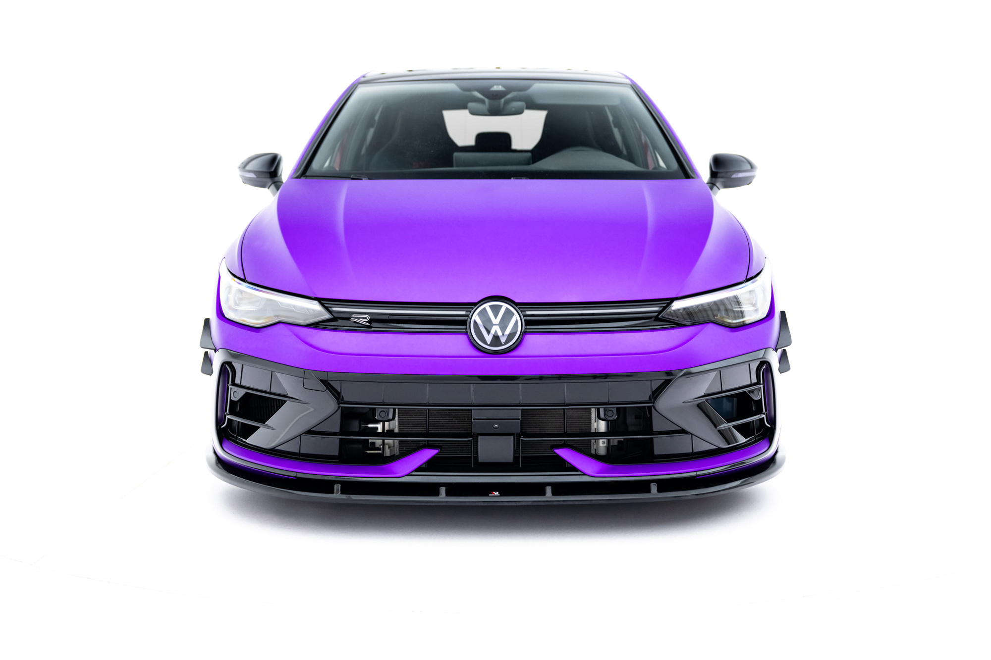 Etusplitteri (V2) Volkswagen Golf R Mk8 Facelift, Maxton-2